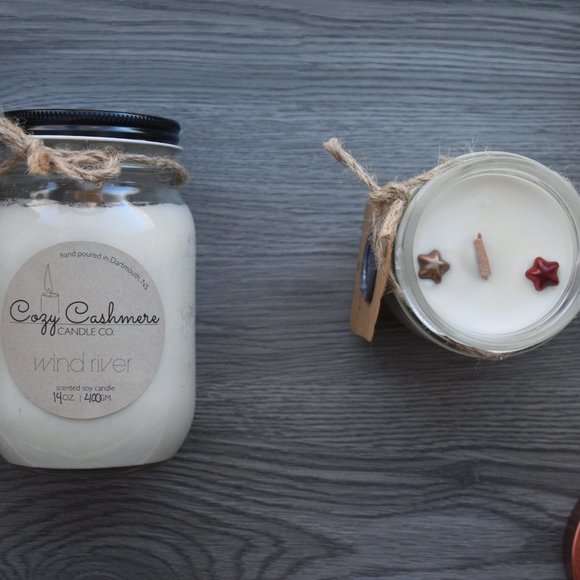 Wind River Scented Soy Candle | Hand Poured 10oz - Picture 4 of 7